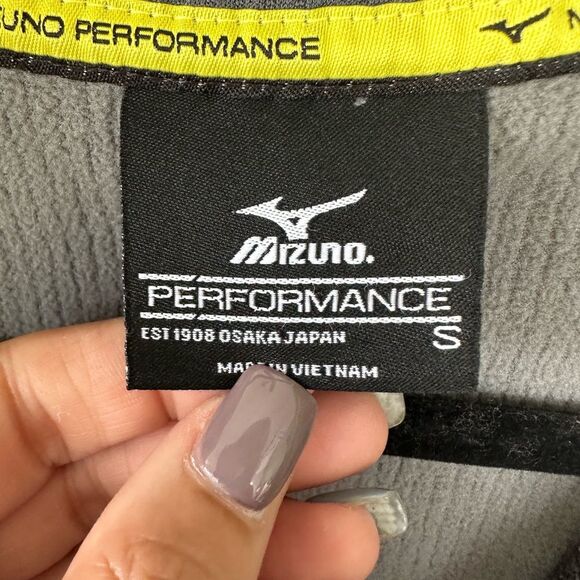 Mizuno Performance Fleece Line Pro Full Zip Stand Up Collar Volleyball Hoodie S - Picture 9 of 11
